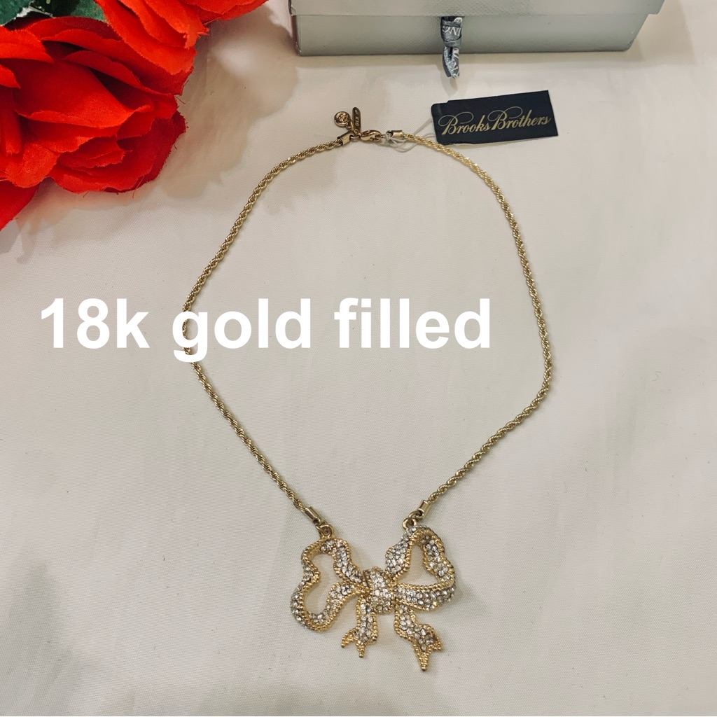 Brand New 18k Gold Filled Brooks Brothers